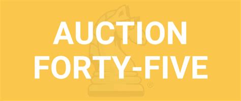 Auction Forty.